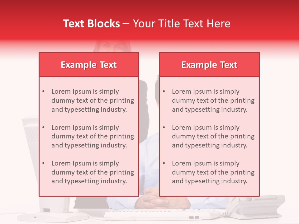 Background Large Occupation PowerPoint Template
