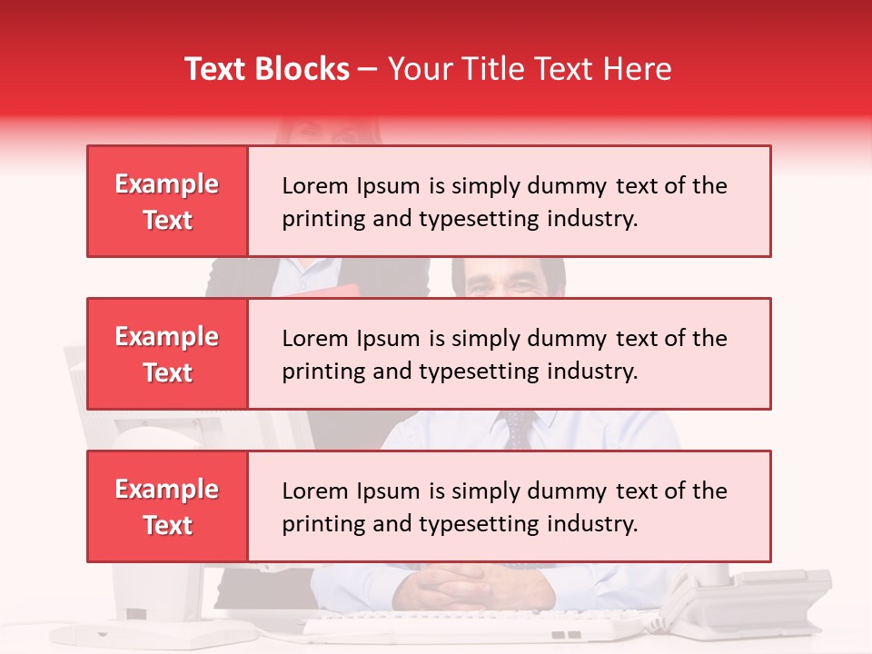 Background Large Occupation PowerPoint Template