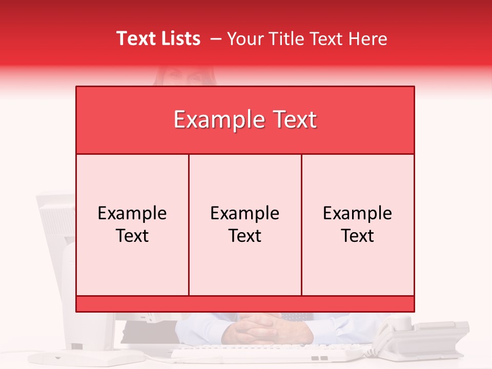 Background Large Occupation PowerPoint Template