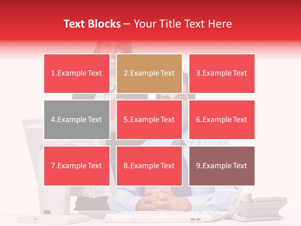 Background Large Occupation PowerPoint Template