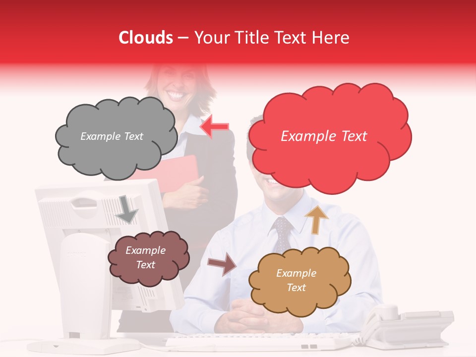 Background Large Occupation PowerPoint Template