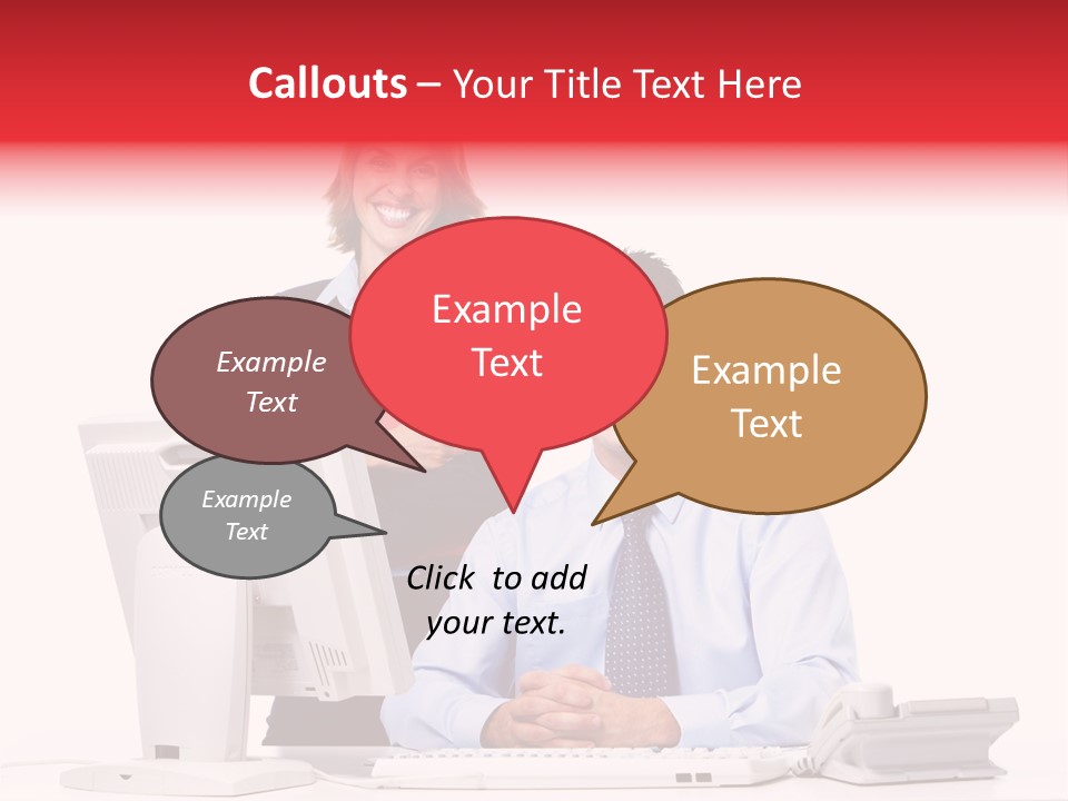 Background Large Occupation PowerPoint Template