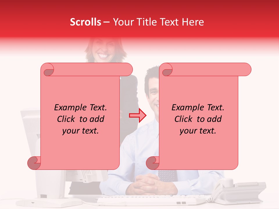 Background Large Occupation PowerPoint Template