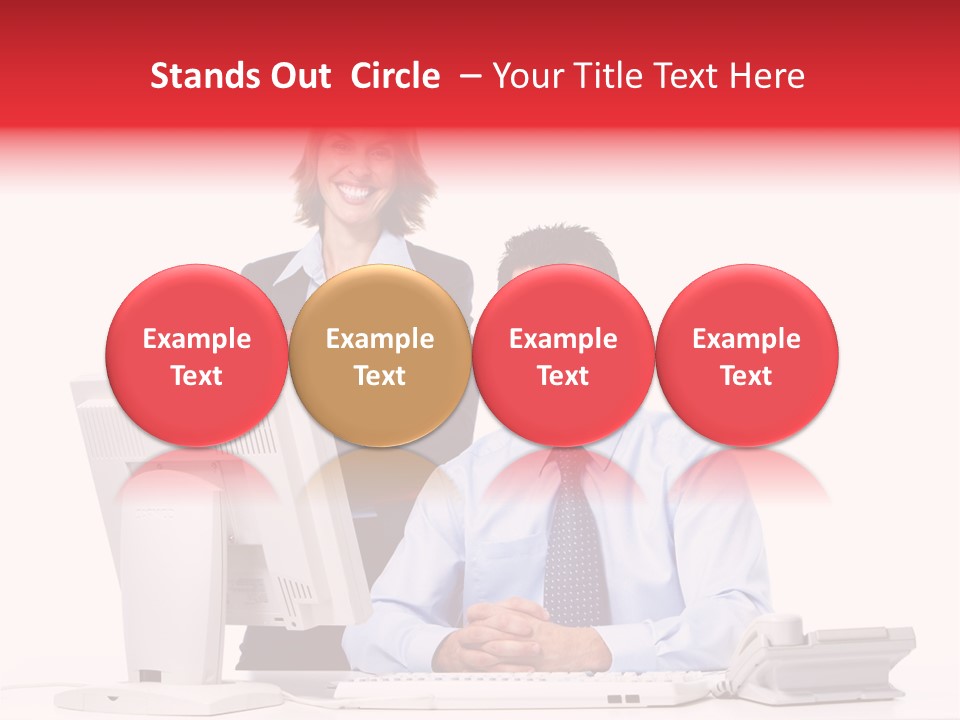 Background Large Occupation PowerPoint Template