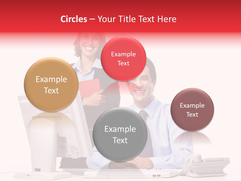 Background Large Occupation PowerPoint Template