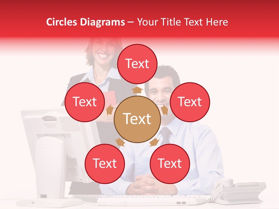 Background Large Occupation PowerPoint Template