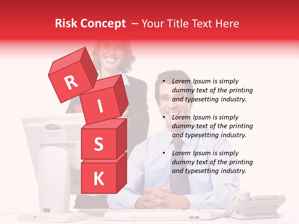 Background Large Occupation PowerPoint Template