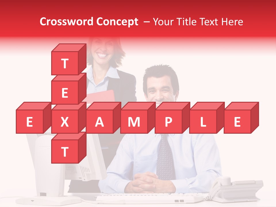 Background Large Occupation PowerPoint Template