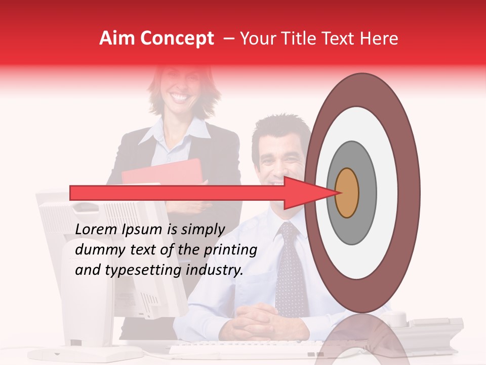 Background Large Occupation PowerPoint Template