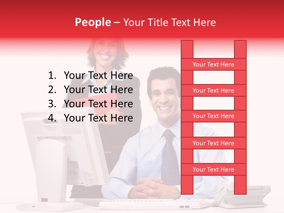 Background Large Occupation PowerPoint Template