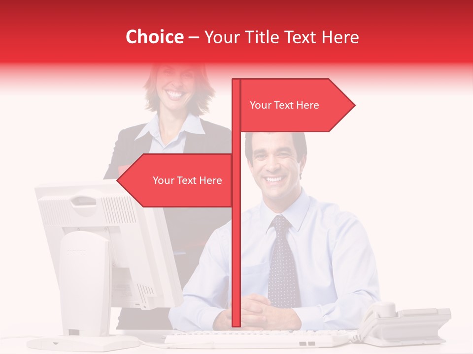 Background Large Occupation PowerPoint Template