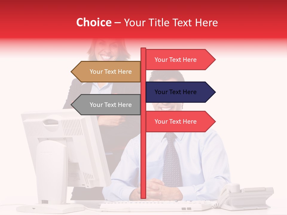 Background Large Occupation PowerPoint Template
