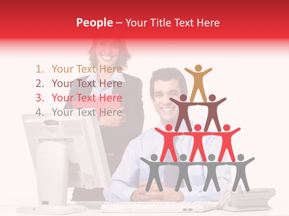 Background Large Occupation PowerPoint Template