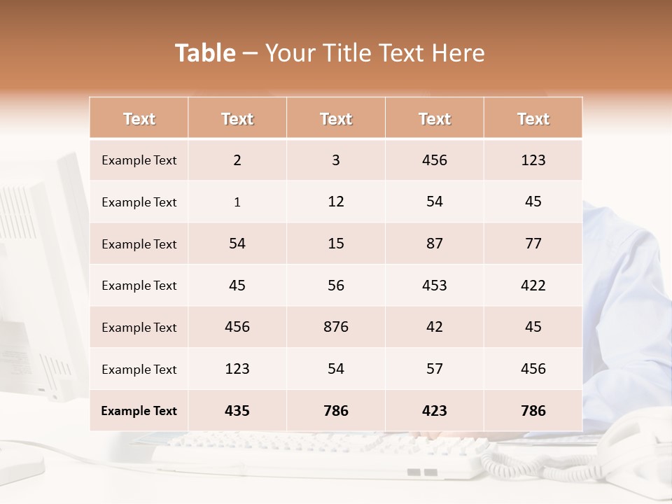 Businessman Teamwork Occupation PowerPoint Template
