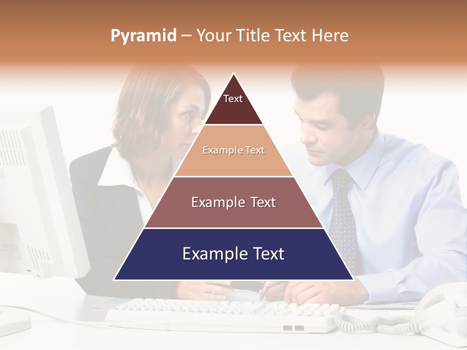 Businessman Teamwork Occupation PowerPoint Template