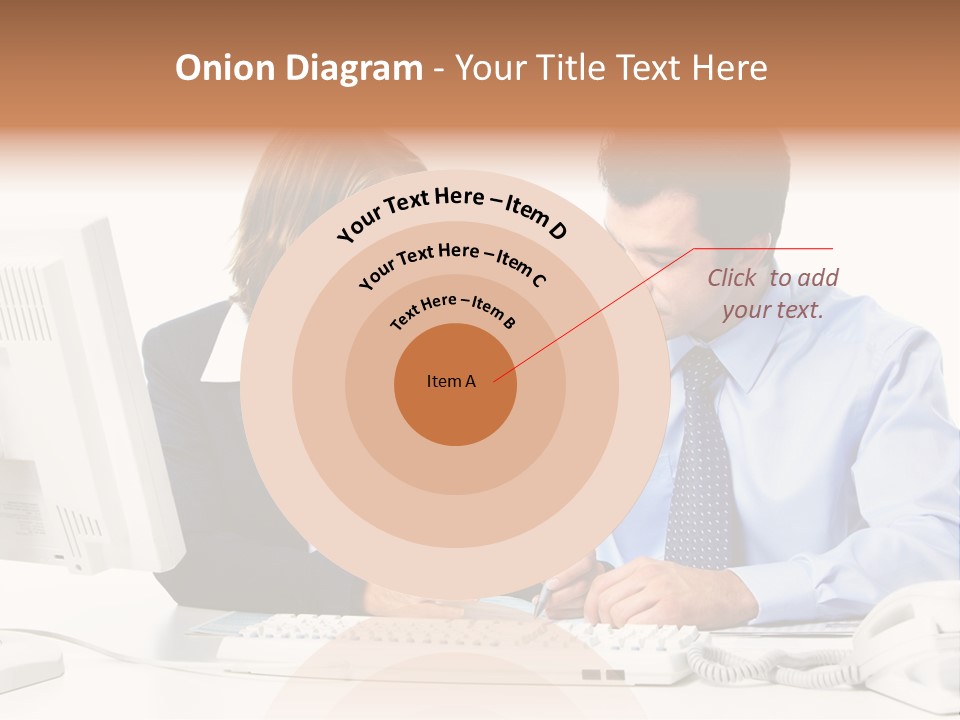 Businessman Teamwork Occupation PowerPoint Template