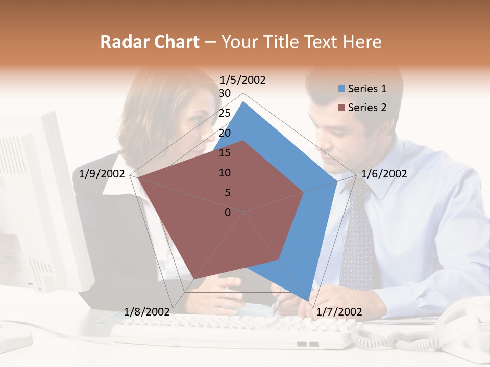 Businessman Teamwork Occupation PowerPoint Template