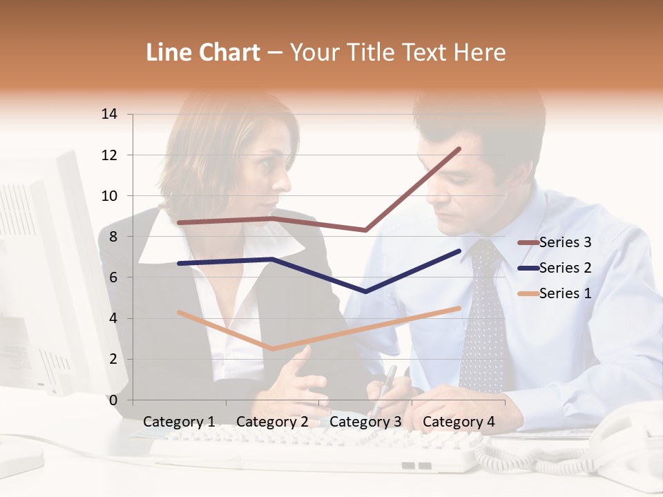 Businessman Teamwork Occupation PowerPoint Template