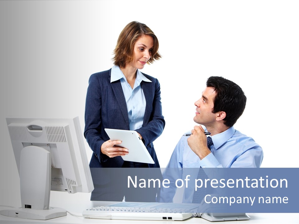 Company Corporate Isolated PowerPoint Template