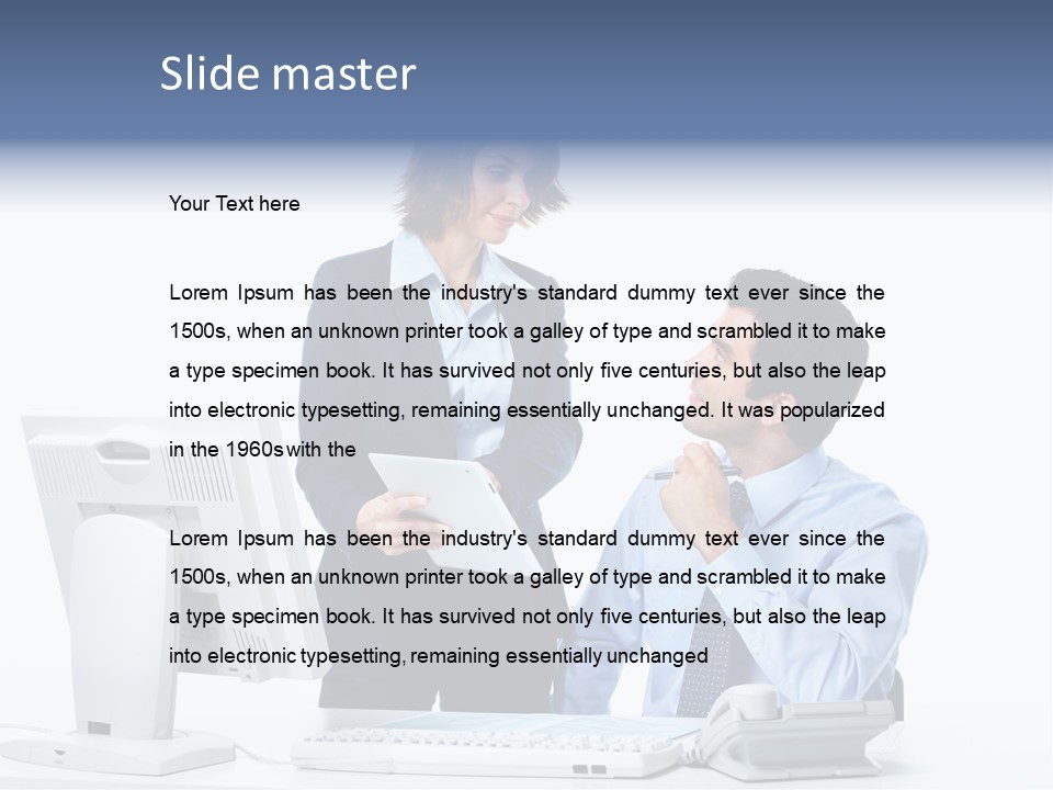 Company Corporate Isolated PowerPoint Template