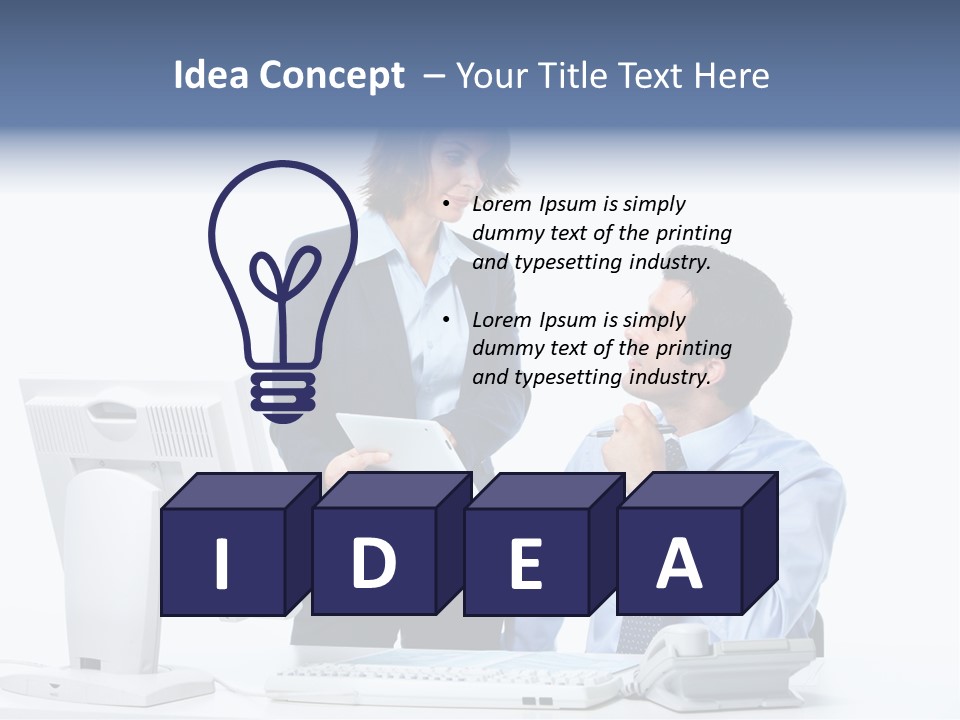 Company Corporate Isolated PowerPoint Template