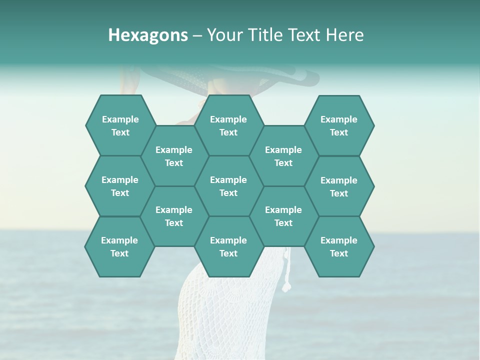 Beautiful Sea Hat PowerPoint Template
