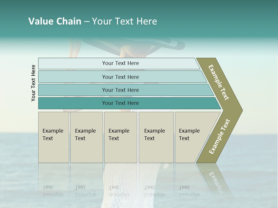 Beautiful Sea Hat PowerPoint Template