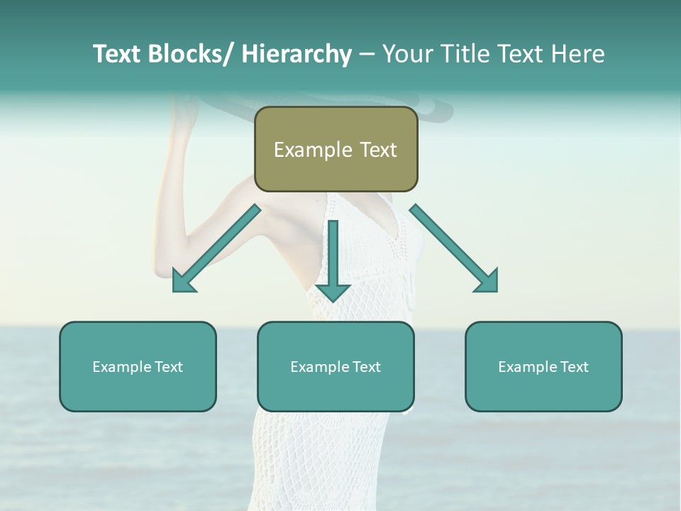 Beautiful Sea Hat PowerPoint Template