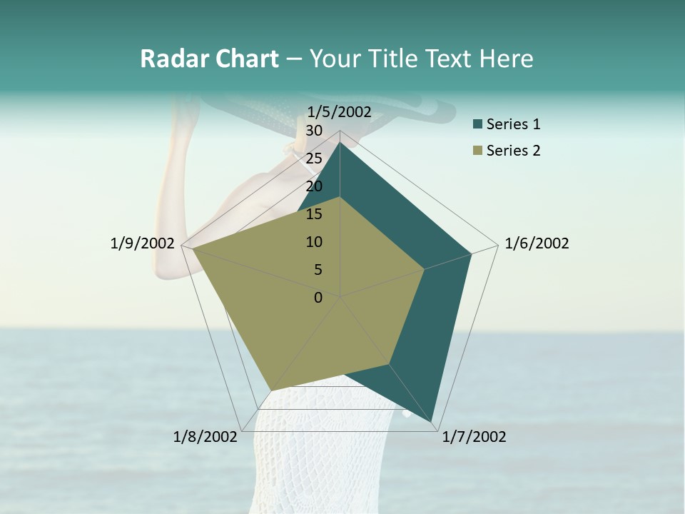 Beautiful Sea Hat PowerPoint Template