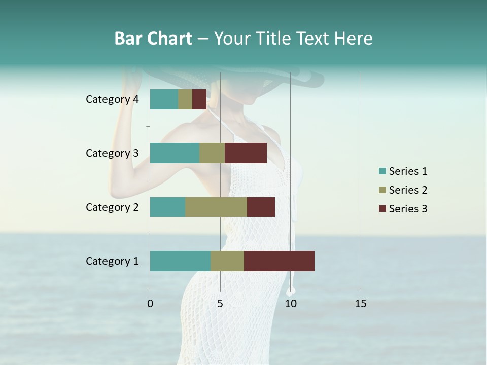 Beautiful Sea Hat PowerPoint Template