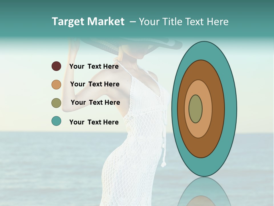 Beautiful Sea Hat PowerPoint Template