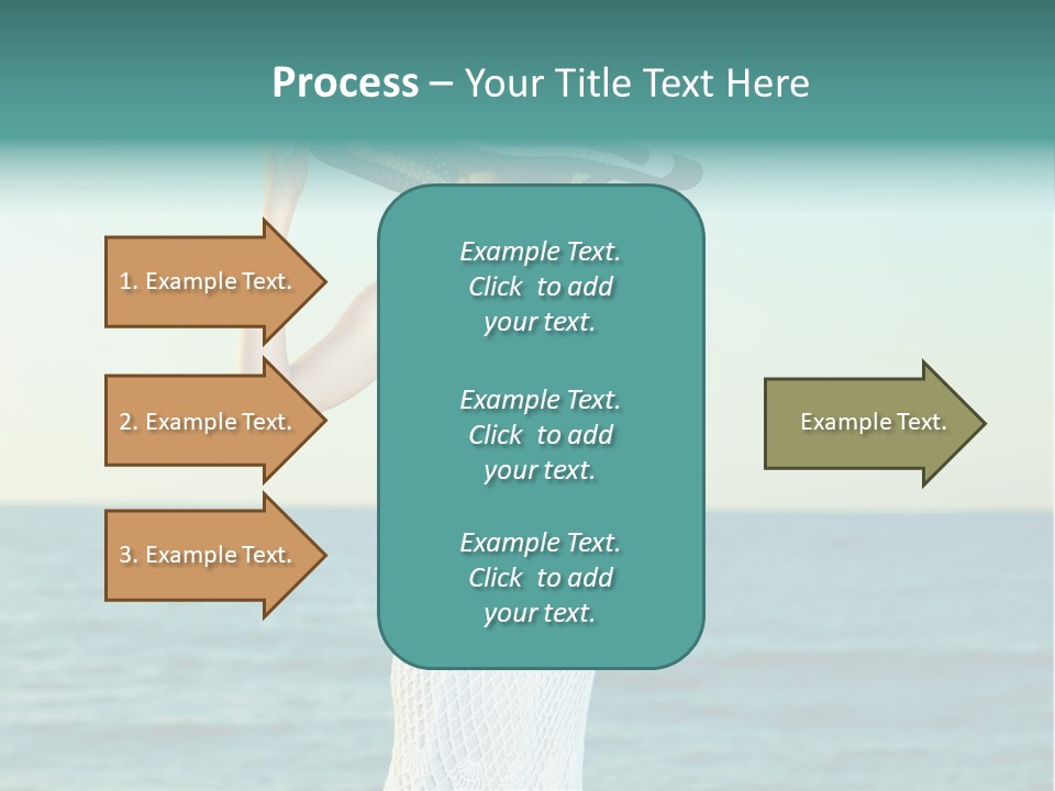 Beautiful Sea Hat PowerPoint Template