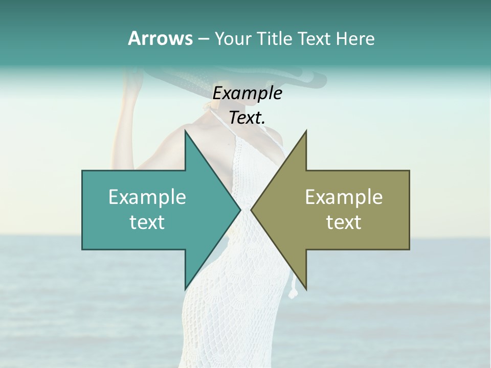 Beautiful Sea Hat PowerPoint Template