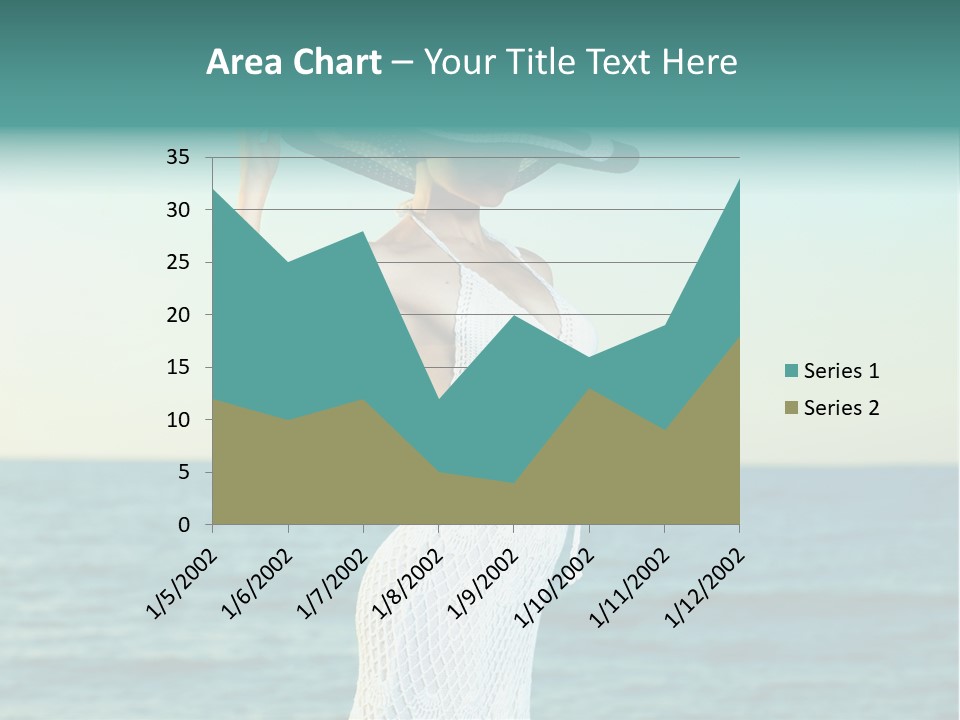 Beautiful Sea Hat PowerPoint Template