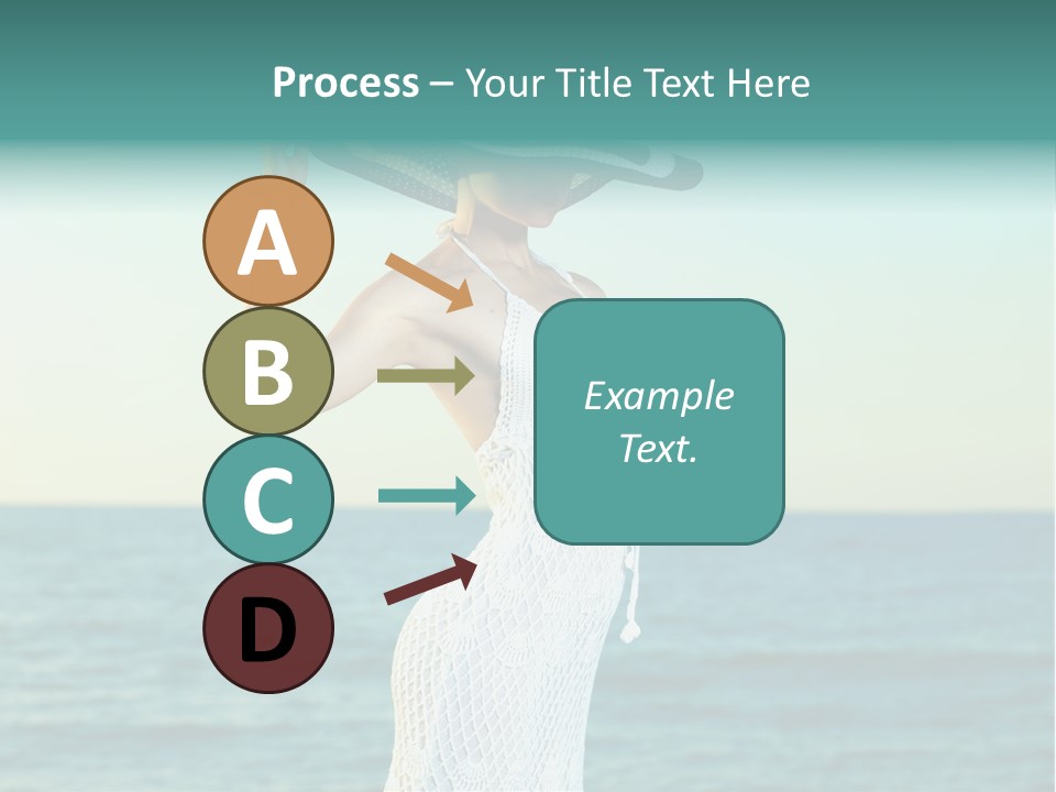 Beautiful Sea Hat PowerPoint Template