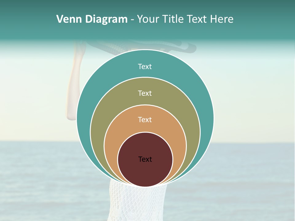 Beautiful Sea Hat PowerPoint Template