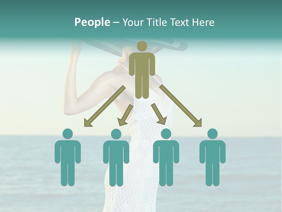Beautiful Sea Hat PowerPoint Template