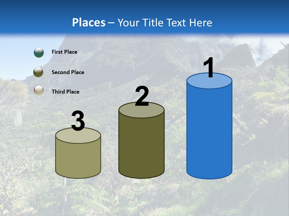 View Hike Piton PowerPoint Template