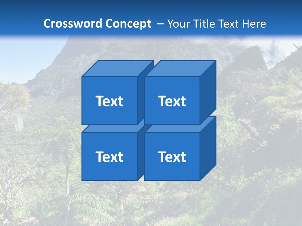 View Hike Piton PowerPoint Template