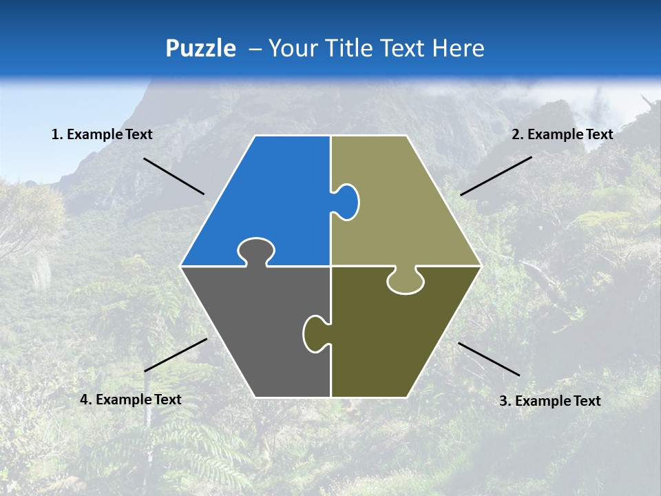 View Hike Piton PowerPoint Template