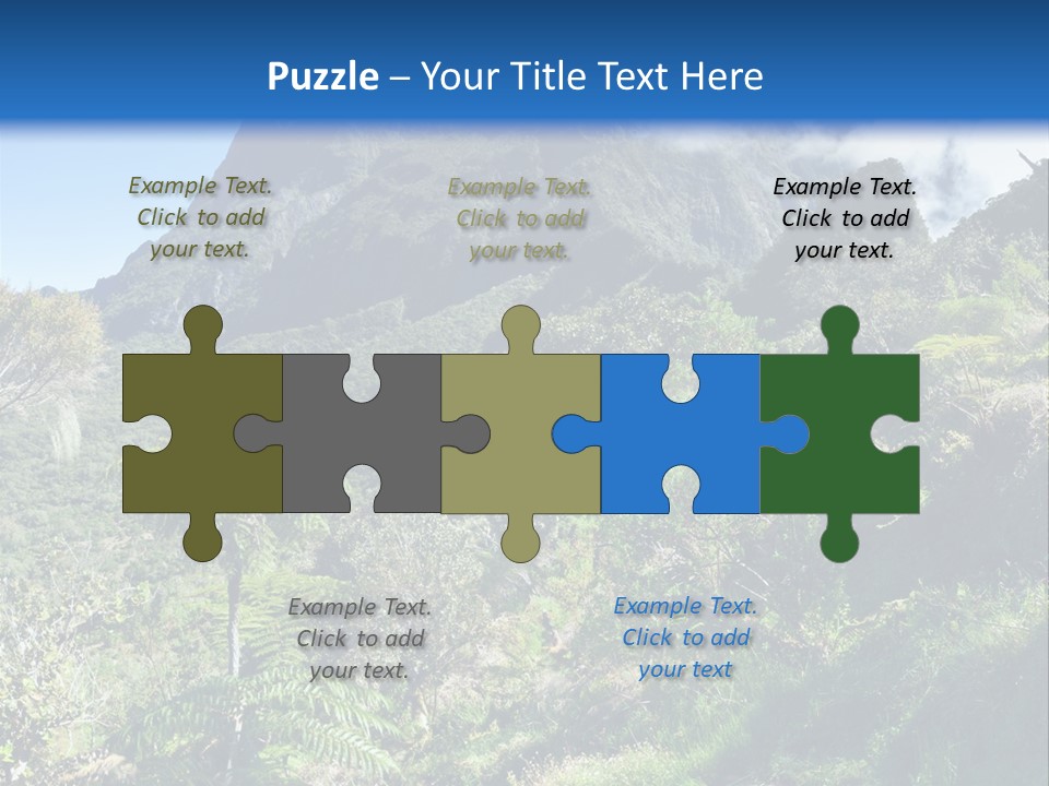 View Hike Piton PowerPoint Template