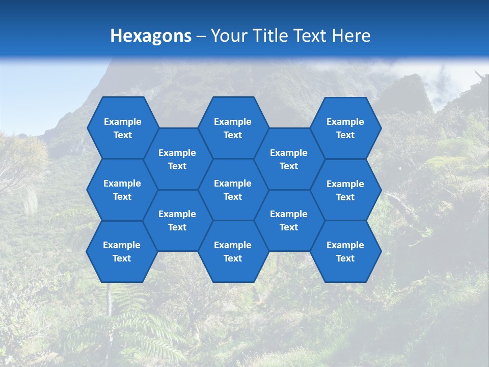 View Hike Piton PowerPoint Template