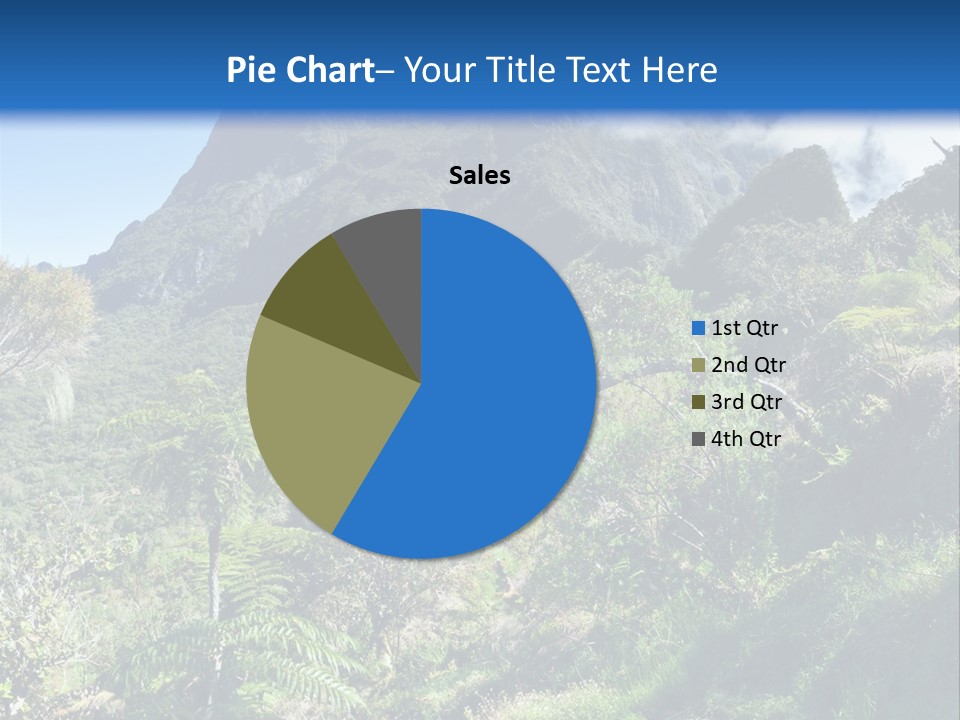 View Hike Piton PowerPoint Template