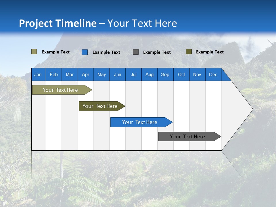 View Hike Piton PowerPoint Template