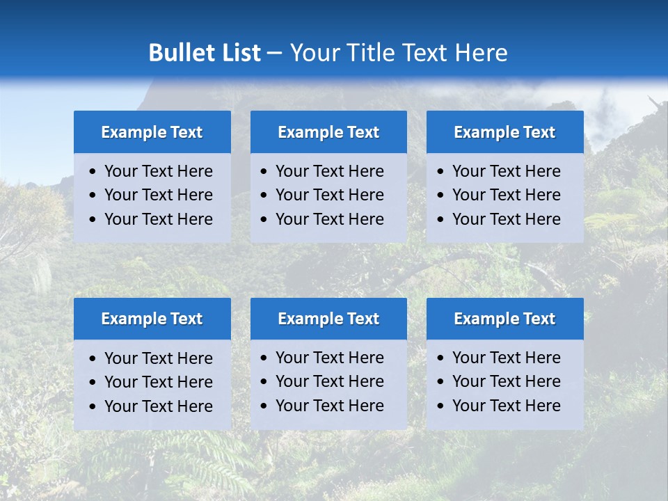 View Hike Piton PowerPoint Template