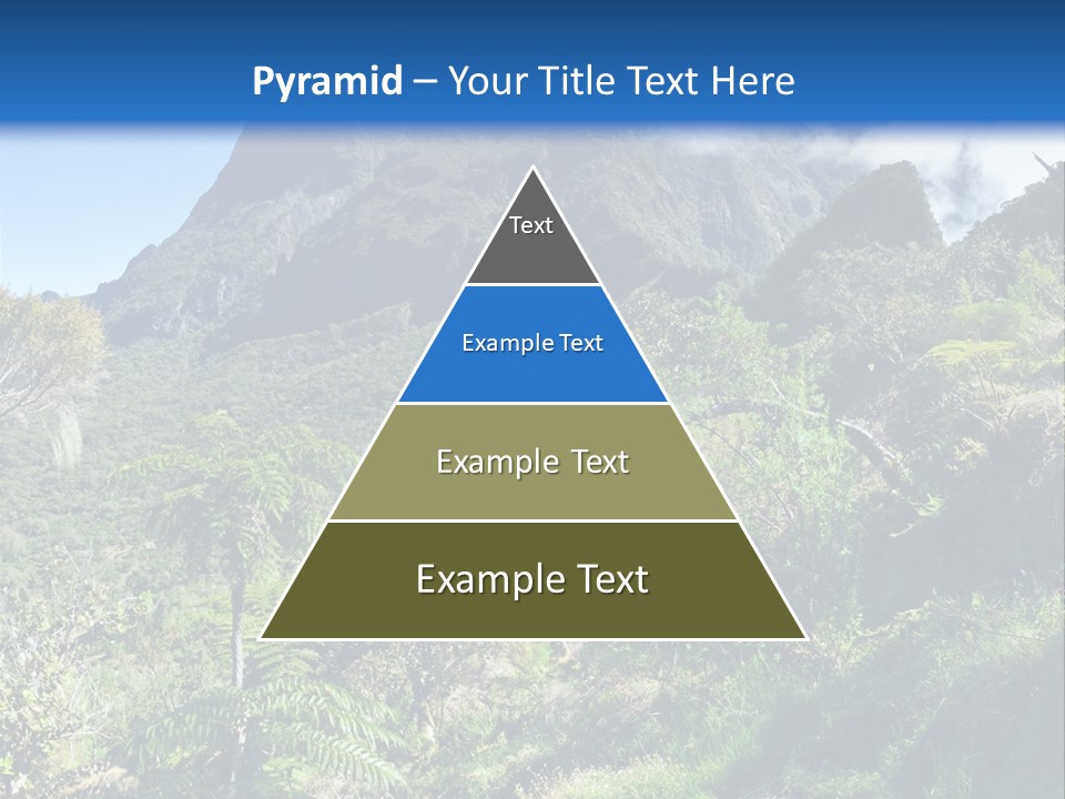 View Hike Piton PowerPoint Template