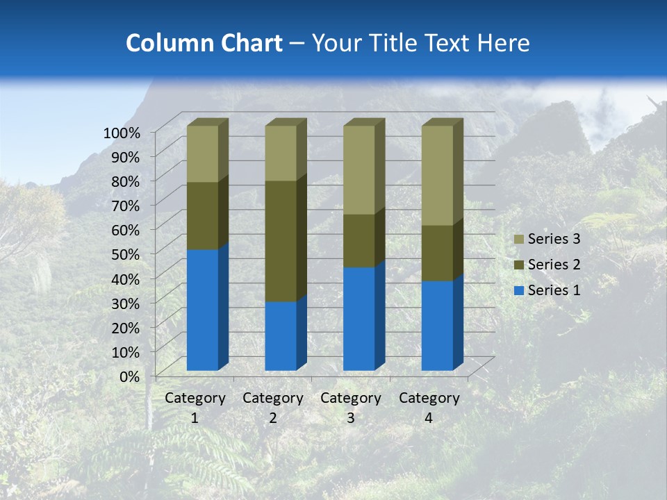 View Hike Piton PowerPoint Template
