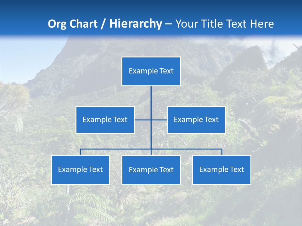 View Hike Piton PowerPoint Template