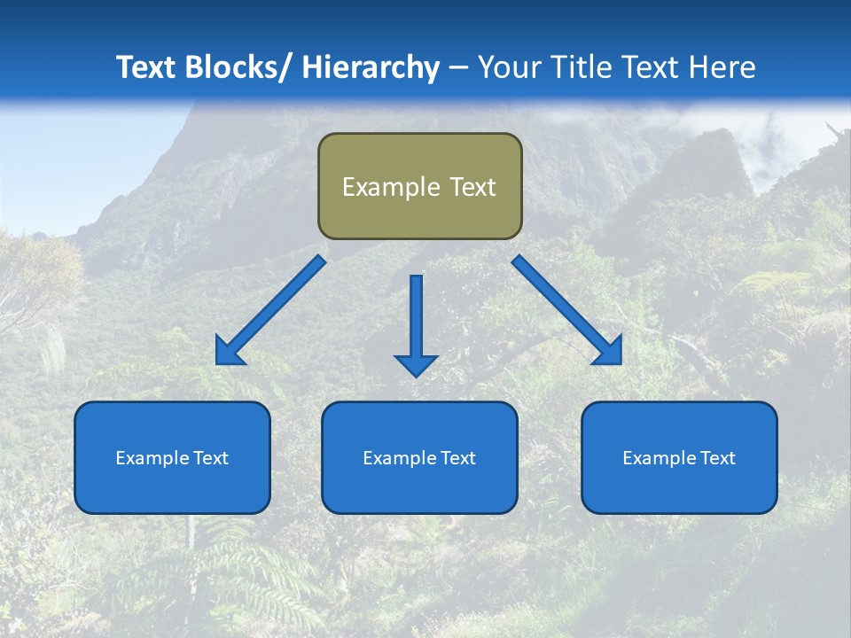 View Hike Piton PowerPoint Template