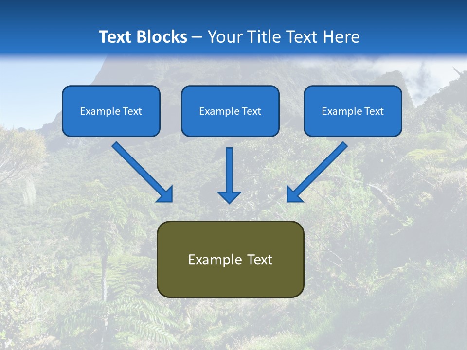 View Hike Piton PowerPoint Template